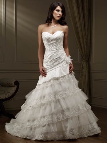 Custom wedding dress SKU870088