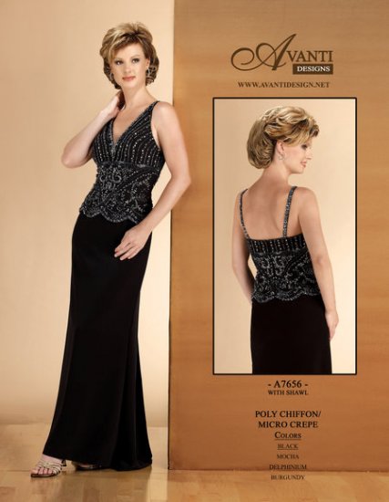 mother of bride dress SKU720119