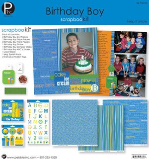 Bursdag Scrapbook kit