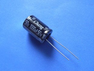 1000UF 50V Electrolytic Capacitor (Item# C0102)