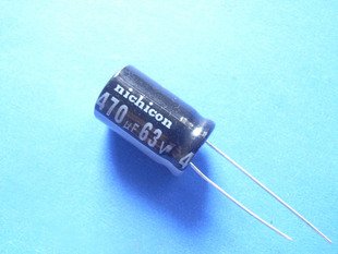 470UF 63V Electrolytic Capacitor (Item# C0119)