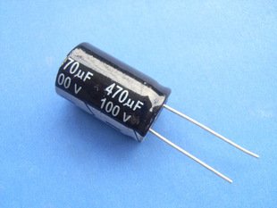 470UF 100V Electrolytic Capacitor (Item# C0144)