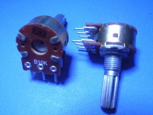 B type 10K (103) Double VR Potentiometer (Item# T0036)