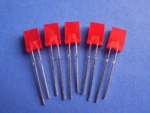 LED Red 2x5x7mm Normal Bright (Item# L0019)