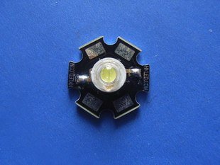 LED 1W Ultra High Power with Heat Sink (Item# L0025)