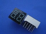 0.36 Inch, red, common cathode 2-digit 7-segment module (Item# S0004)