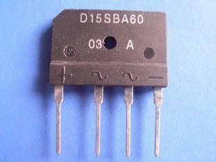 Rectifier Bridge,D15SBA60 , 3pcs. (Item# D0010)