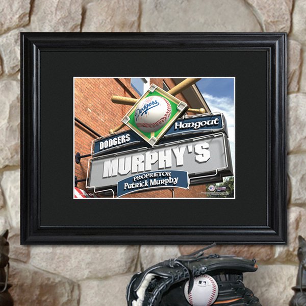 Personalized MLB Pub Print
