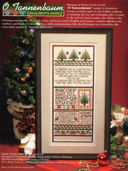O Tannenbaum CrossStitch Pattern