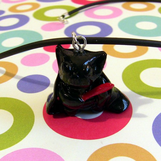 Dark Side Kitty: Darth Anakitten Animini with shimmering weapon