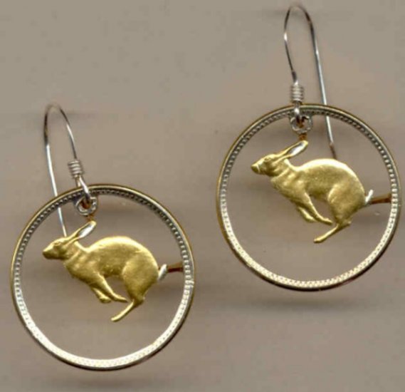 Canadian Centennial 5 cent Rabbit (nickel size)