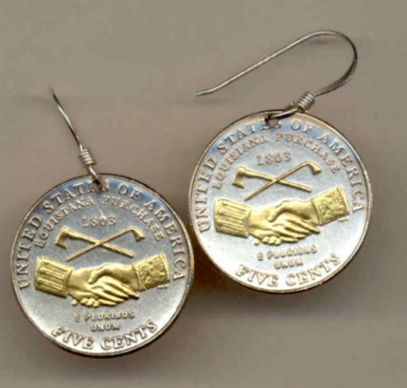 New Jefferson nickel Peace Medal (2004)