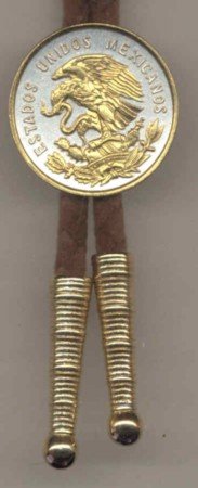 Mexican 10 centavo Eagle (quarter size)