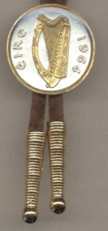 Irish ½ penny Harp (quarter size)