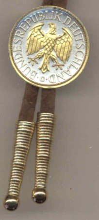 German 1 mark Eagle (quarter size)