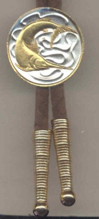 Singapore 20 cent Sword fish (U.S. quarter size)