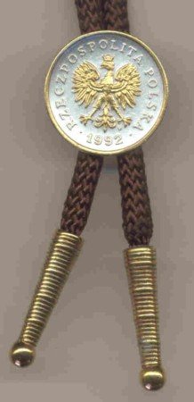 Polish 1 Zloty Eagle with Crown (a little smaller then U.S. Qt.)