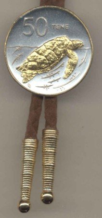 Cook Is. 50 Tene Turtle (a little bigger than a U.S ½ dollar)