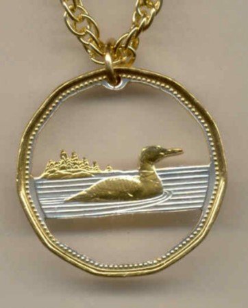Canadian dollar Loon (S.B. Anthony dollar size)