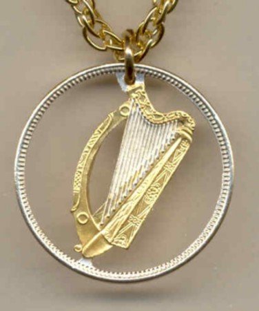 Irish 1/2 penny bronze (U.S. quarter - size) 1928 -1967