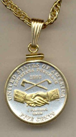 New Jefferson nickel Peace Medal (2004)