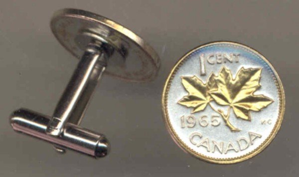Canadian penny Maple leaf