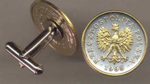 Polish 1 Zloty Eagle with crown (a little smaller then a U.S. Qt.)