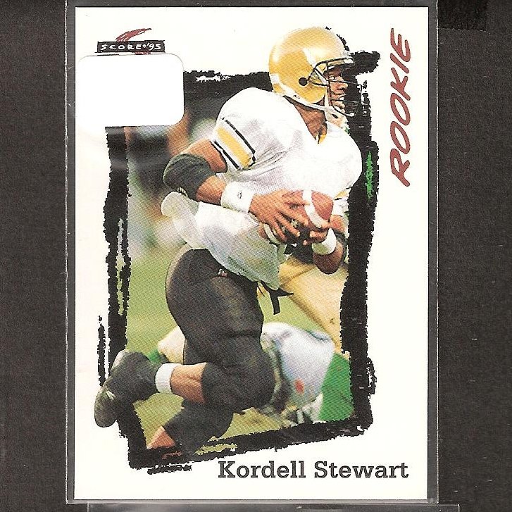 KORDELL STEWART 1995 Score Rookie - Steelers & Colorado Buffaloes