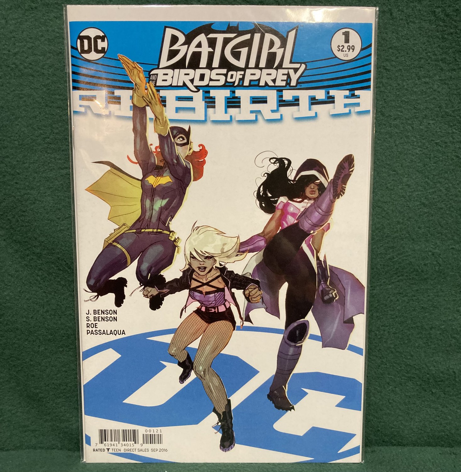 Batgirl And The Birds Of Prey Rebirth One Shot Variant Cover B Dc