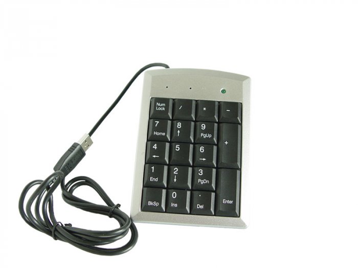 SUPER SLIM USB NUMERIC KEYPAD FOR LAPTOP PC/NOTEBOOK