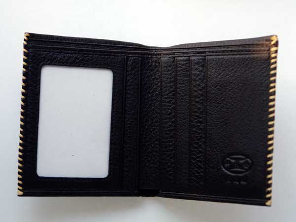 Black Innovative Wallet Clutch with Demagnetization-proof Design