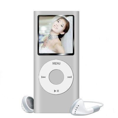 2nd Gen 1GB 1.8" MP3 MP4 Movie FM REC Video Photo Player Silver