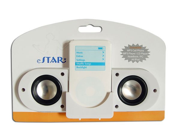 Portable Fold-up Speaker for iPod/MP3/CD/DVD w/Amplifier
