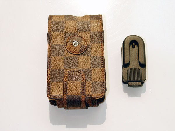 Lots of 6 Brown Leather Case for iPod Video30/60/80GB