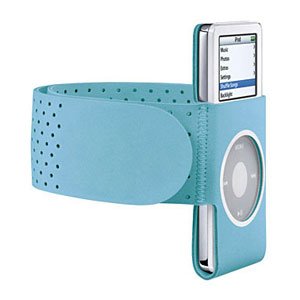 Blue GYM Sport Armband Wrist Strap for iPod Nano, 2nd