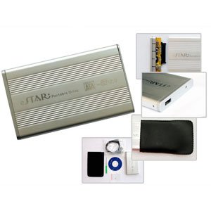 USB 2.0 To SATA 2.5" Aluminum External Hard Drive Enclosure Case