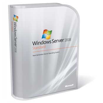 Microsoft Windows Server 2008 Standard - 5 CALs, 1 server (1-4 CPU) OEM