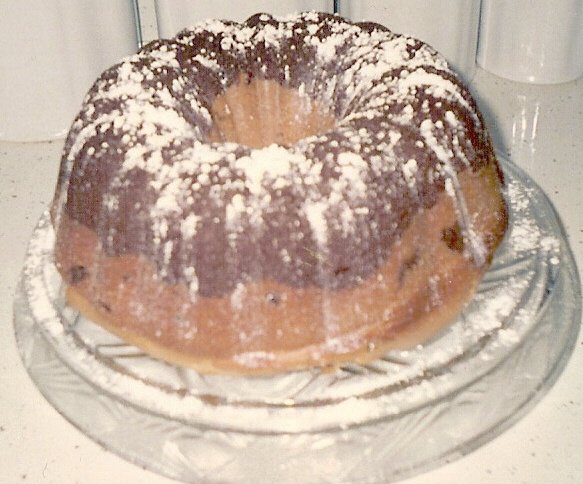 Chocolate Vanilla Swirl Bundt Cake