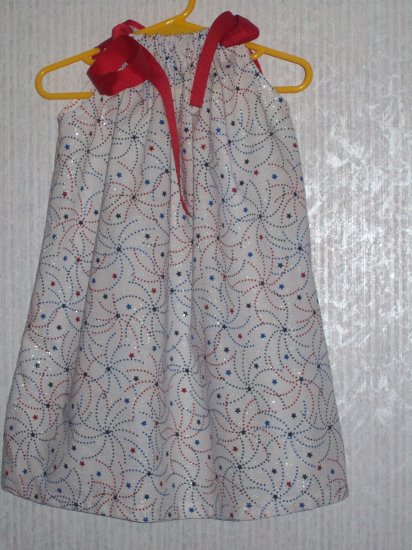 4th of July Pillowcase Dress