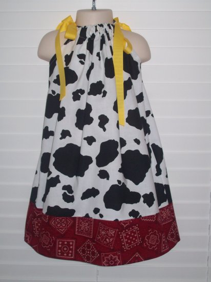 ON HOLD FOR shannon arvay Cowgirl Jessie Toy Story Pillowcase Dress