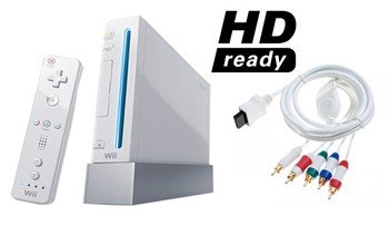 Nintendo Wii Sport HD Bundle - 5 Games, HD Cables, and More