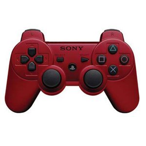 PS3 CECHZC2U DualShock 3 Wireless Controller- Dark Red