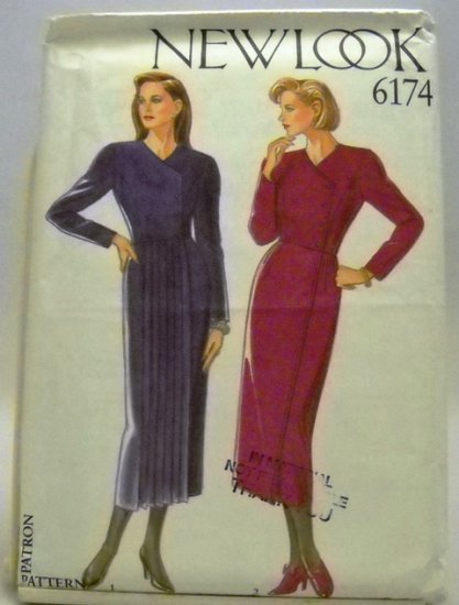 Pattern 6174 from New Look (vintage) Size (8,10,12,14,16,18) - Dress