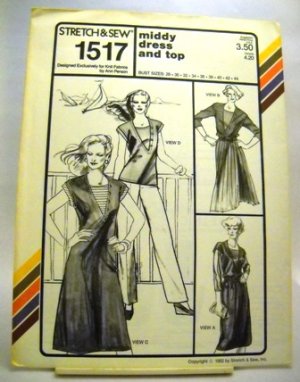 Sz 16 Middy/sailor Suit/2-pc.dress Detached ey Vintage In