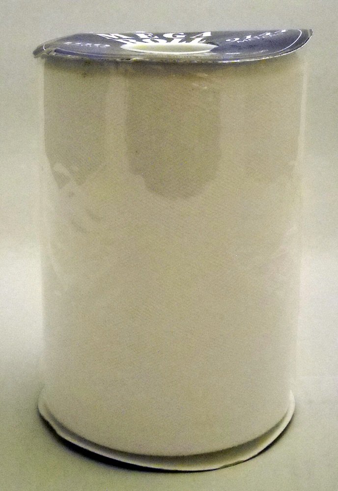 6" wide X 100yds Spool of White Nylon Tulle from Hirschberg Schutz & Co., Inc.