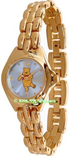 Disney Seiko Womens Winnie the Pooh Watch Gold