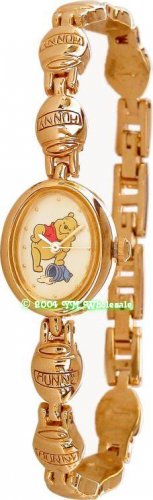 Disney Seiko Womens Winnie the Pooh Watch Gold