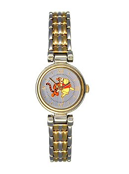 Disney By Lorus Seiko Ladies Tigger Winnie Two Tone