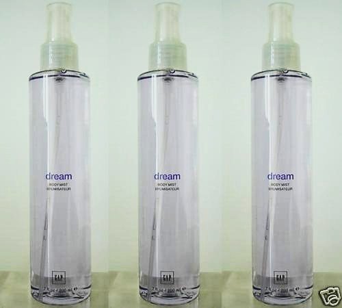 3x NEW GAP DREAM FRAGRANCE SPRAY MIST HTF SEALED 200 ml