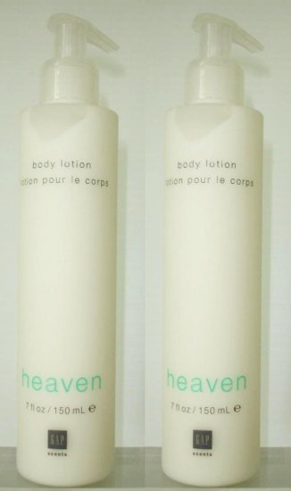 2 x GAP HEAVEN BODY LOTION MADE IN USA FULL SIZE 7 OZ
